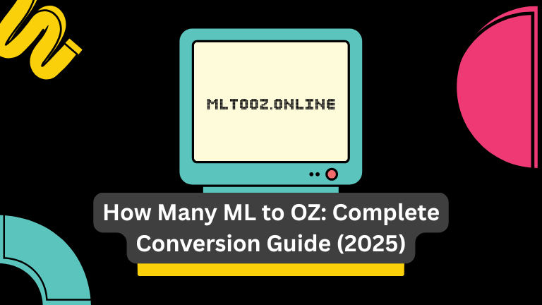 How Many ML to OZ: Complete Conversion Guide (2025)